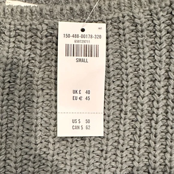 Abercrombie & Fitch Gray Knit Tank Top - Picture 2 of 2